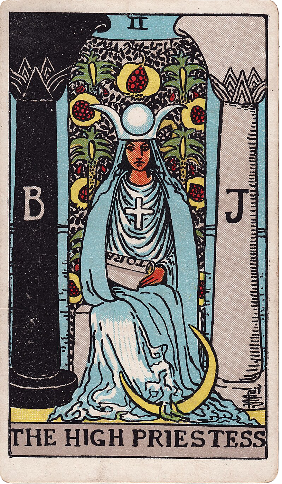 The High Priestess Tarot card